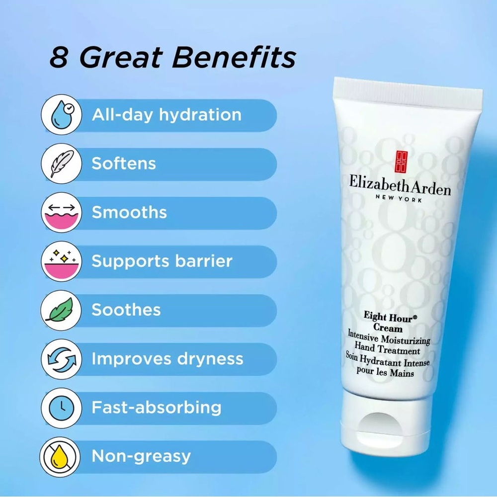 ELIZABETH ARDEN EIGHT HOUR® CREAM INTENSIVE MOISTURIZING HAND TREATMENT 30ml - Picture 3 of 7